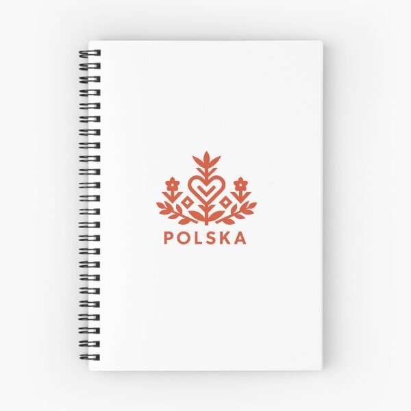 Item preview, Polska Folk Heart Floral Emblem Design designed and sold by GlobeMood.