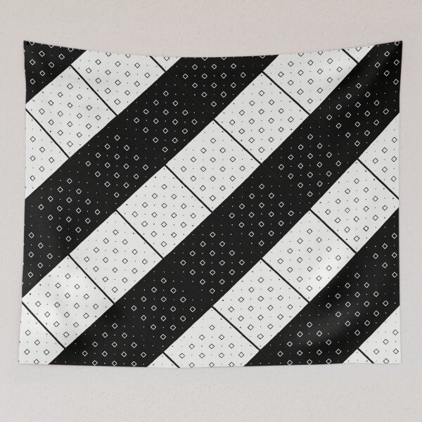 Item preview, Diamond Grid Illusion designed and sold by Kaleidoscope Print.