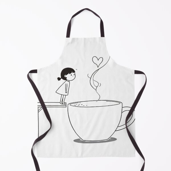 Item preview, Little Girl and Big Coffee Mug designed and sold by PholPol1959.
