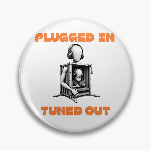 Item preview, Plugged In, tuned out designed and sold by GCakes6G.