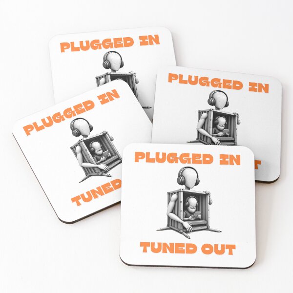 Item preview, Plugged In, tuned out designed and sold by GCakes6G.