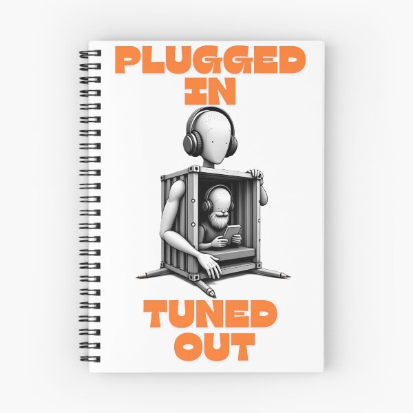 Item preview, Plugged In, tuned out designed and sold by GCakes6G.