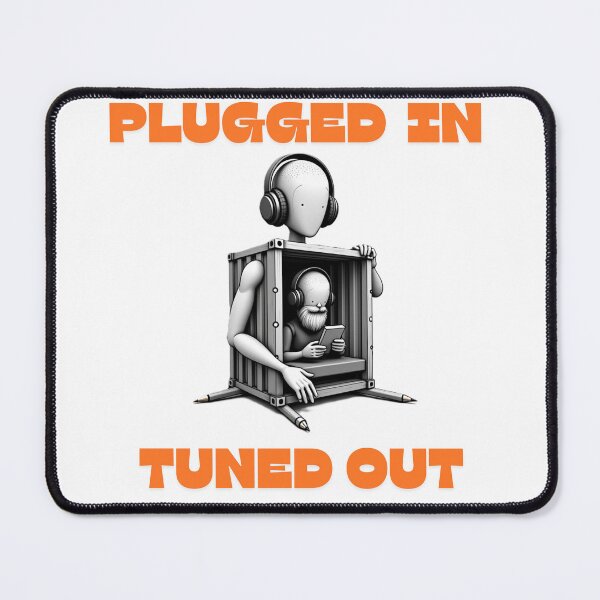 Item preview, Plugged In, tuned out designed and sold by GCakes6G.
