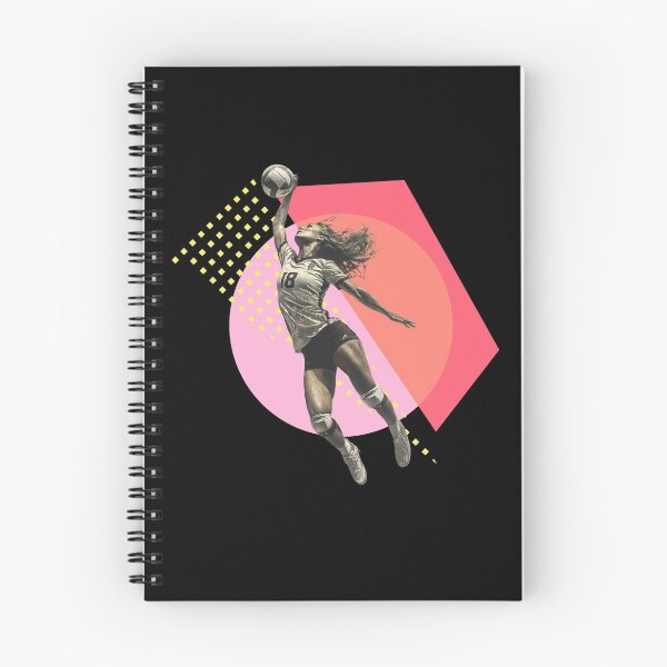 Item preview, Women’s Volleyball Outside Hitter Athletic Spiker with Geometric Design designed and sold by daila70.