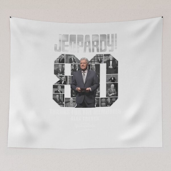 Item preview, Jeopardy 80 Alex-Trebek Signature Thank You for The Memories  designed and sold by RonWalker1.
