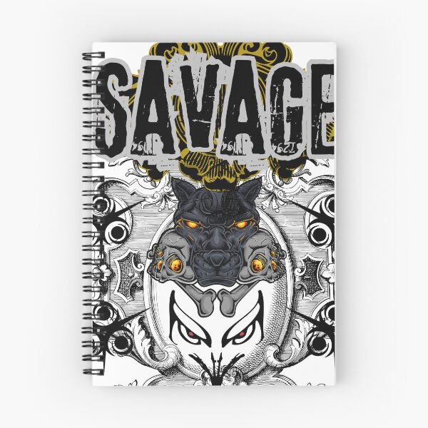 Item preview, Savage Bold Typography – Urban Streetwear Style designed and sold by kirpahub.
