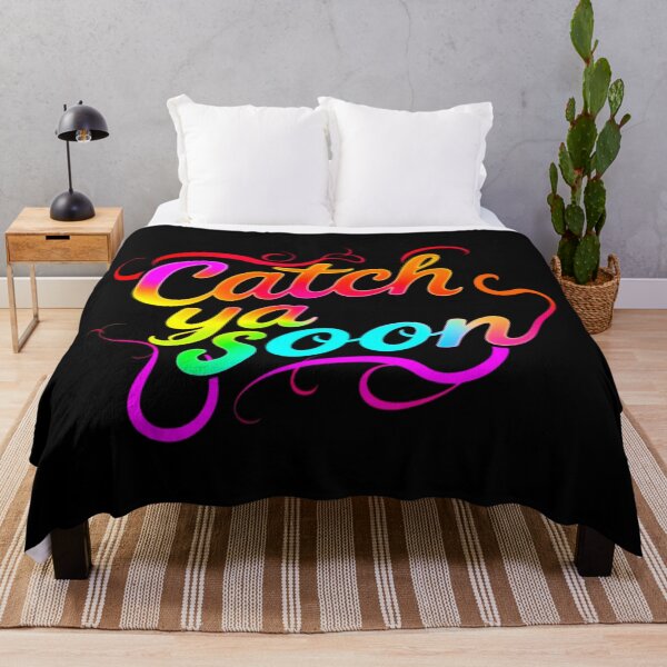 Item preview, Catch Ya Soon Colorful Typography Design designed and sold by Lulunza.