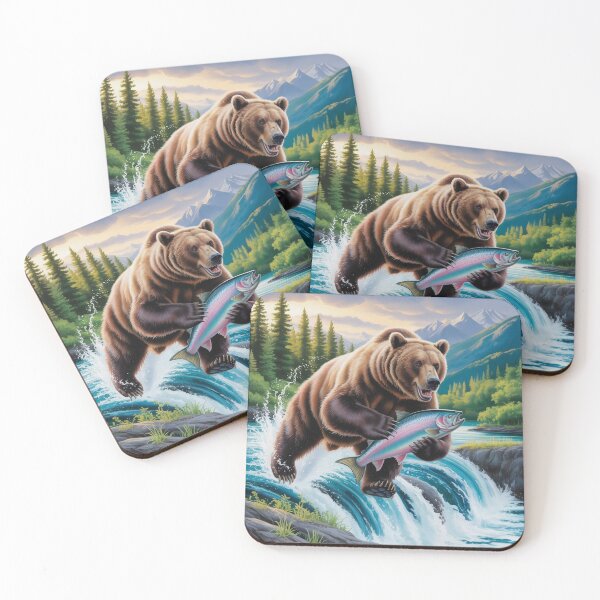 Item preview, Yukon River - Bear lover designed and sold by DamioPolArt.