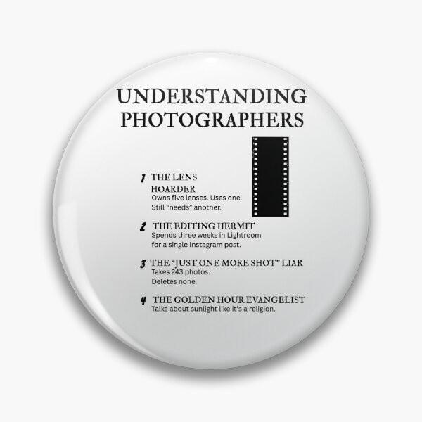 Item preview, FUNNY PHOTOGRAPHER QUOTES – A Guide to Lens Life designed and sold by PsyFlow35.