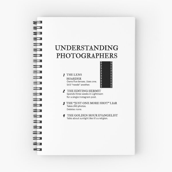 Item preview, FUNNY PHOTOGRAPHER QUOTES – A Guide to Lens Life designed and sold by PsyFlow35.