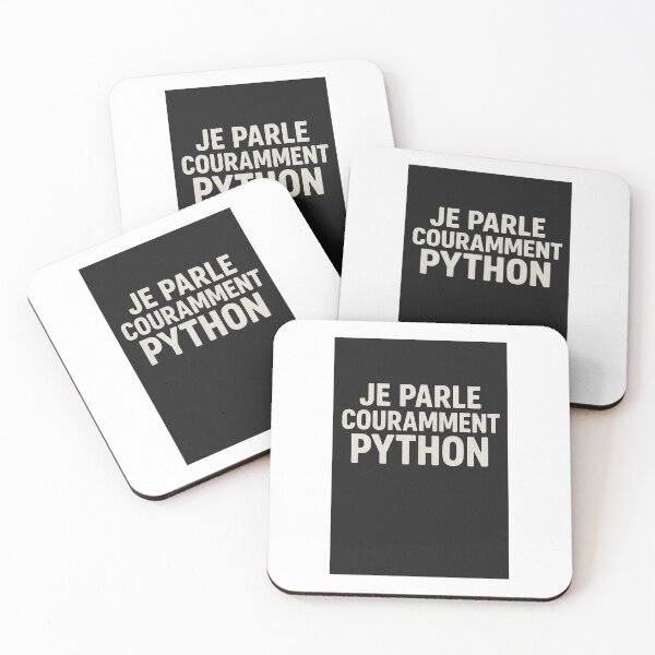 Item preview, Humorous Geek – I speak Python fluently designed and sold by MoodCouture.