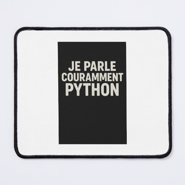 Item preview, Humorous Geek – I speak Python fluently designed and sold by MoodCouture.