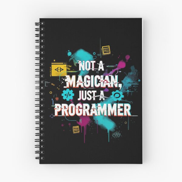 Item preview, Not A Magician Just A Programmer designed and sold by Aise06.