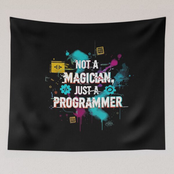 Item preview, Not A Magician Just A Programmer designed and sold by Aise06.