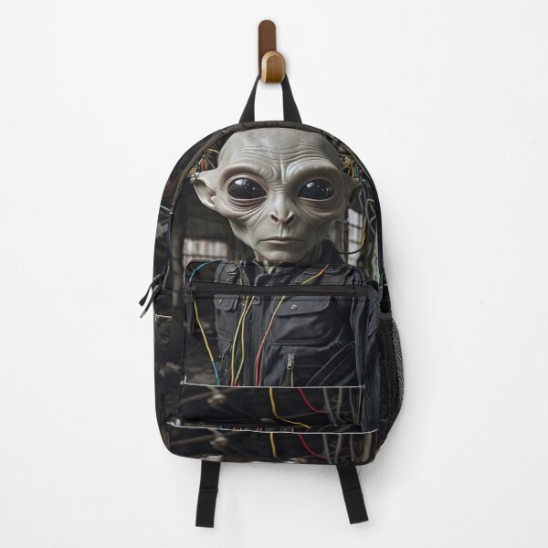 Item preview, Alien Creature Portrait in a Factory designed and sold by KALEIDOSCOPE UK.