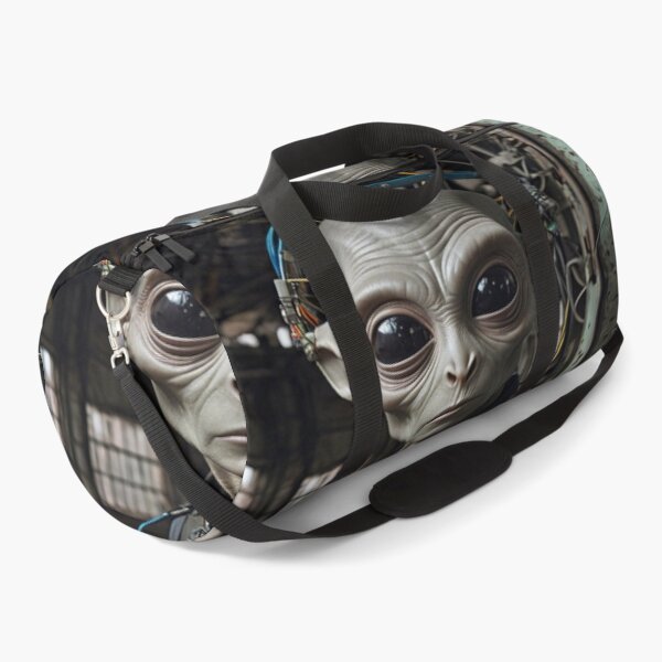 Item preview, Alien Creature Portrait in a Factory designed and sold by KALEIDOSCOPE UK.