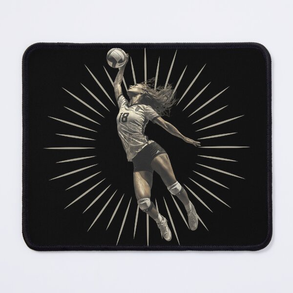 Item preview, Volleyball Outside Hitter Dynamic Spiker designed and sold by daila70.