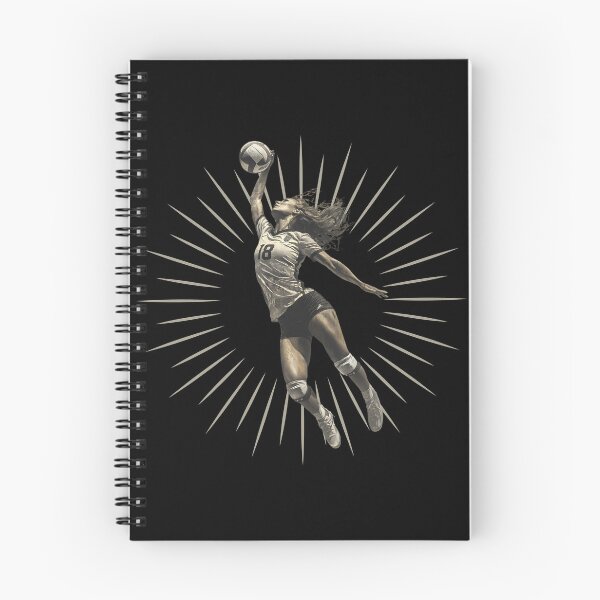 Item preview, Volleyball Outside Hitter Dynamic Spiker designed and sold by daila70.