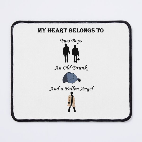 Item preview, my heart belongs to supernatural designed and sold by RonWalker1.