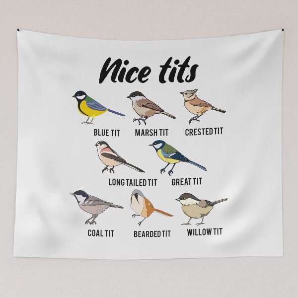 Item preview, Nice Tits , Funny Love Birds Custom Customized Gifts Unisex  designed and sold by RonWalker1.