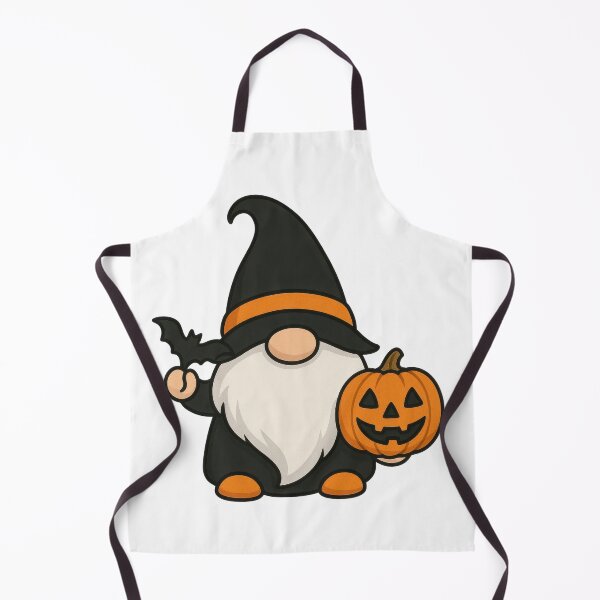 Item preview, Cute Halloween Gnome with Pumpkin and Bat designed and sold by ImagineCorner.