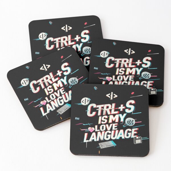 Item preview, CTRL+S Is My Love Language designed and sold by Aise06.