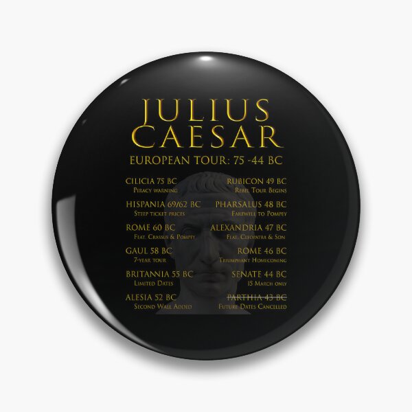 Item preview, Julius Caesar European Tour designed and sold by FaviolaBenitez.