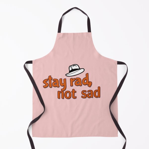 Item preview, Stay Rad, not sad, daily motivation retro theme design. designed and sold by Vibezo.