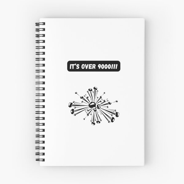 Item preview, It's over 9000!!! - Legendary Anime Quote designed and sold by Kouichi1990.
