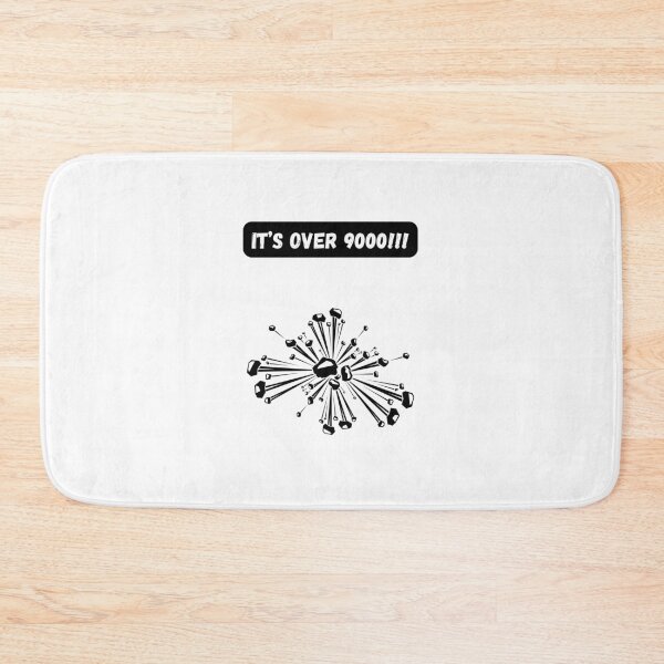 Item preview, It's over 9000!!! - Legendary Anime Quote designed and sold by Kouichi1990.