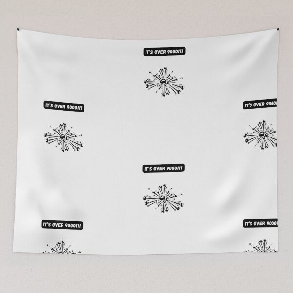 Item preview, It's over 9000!!! - Legendary Anime Quote designed and sold by Kouichi1990.