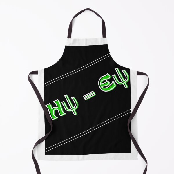 Item preview, Neon Schrödinger Equation Minimalist Design designed and sold by TajSprinklz.