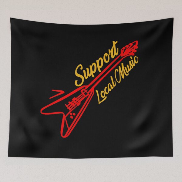 Item preview, Supports Local Music Sleeps With A Musician Bands Store Vinyls designed and sold by FrancisJoh.