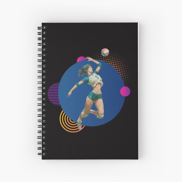 Item preview, Volleyball Opposite Hitter Dynamic Spiker Featuring Geometric Design designed and sold by daila70.