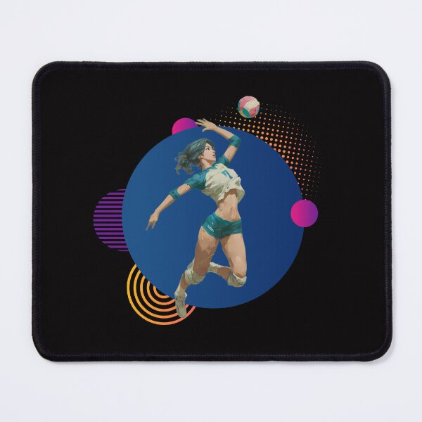Item preview, Volleyball Opposite Hitter Dynamic Spiker Featuring Geometric Design designed and sold by daila70.