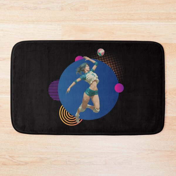 Item preview, Volleyball Opposite Hitter Dynamic Spiker Featuring Geometric Design designed and sold by daila70.