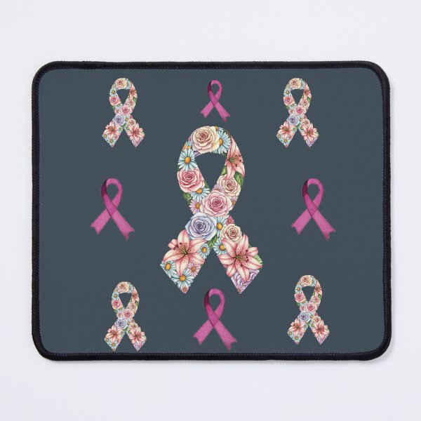 Item preview, Floral Pink Ribbon – Together We Bloom Breast Cancer T-Shirt designed and sold by Artishal.