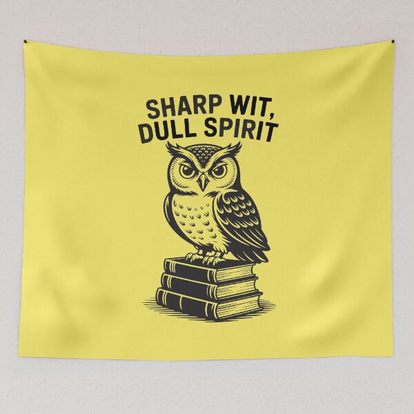 Item preview, Sharp Wit, Dull Spirit designed and sold by HausOfLowEx.