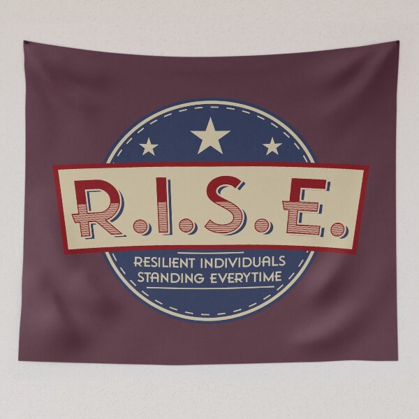 Item preview, R.I.S.E. – Resilient Individuals Standing Everytime designed and sold by Milena R..