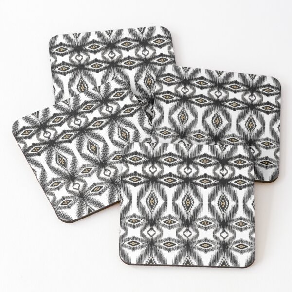 Item preview, This image shows a seamless Ikat textile pattern designed and sold by LSKY Art.