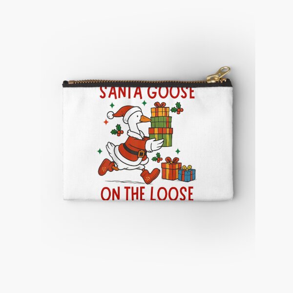 Item preview, Santa Goose On The Loose Merry Goosemas designed and sold by PetPanache.