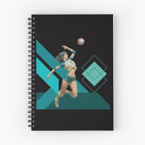 Item preview, Women’s Volleyball Spiker Opposite Hitter with Geometric Art designed and sold by daila70.