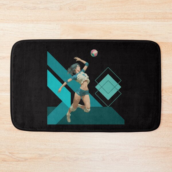 Item preview, Women’s Volleyball Spiker Opposite Hitter with Geometric Art designed and sold by daila70.