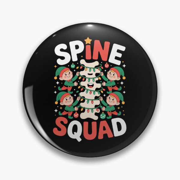 Item preview, Spine Elf Squad Funny Osteopathy Christmas designed and sold by osteopath shop.
