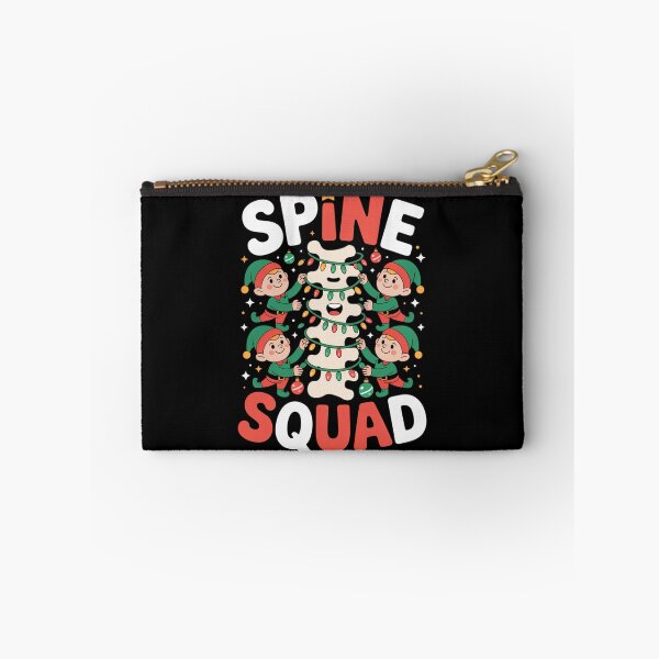 Item preview, Spine Elf Squad Funny Osteopathy Christmas designed and sold by osteopath shop.