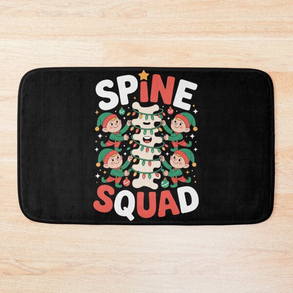 Item preview, Spine Elf Squad Funny Osteopathy Christmas designed and sold by osteopath shop.