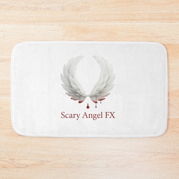 Item preview, Beauty and Blood – White Angel Wings with Blood Drops | Scary Angel FX Collection designed and sold by Scaryangelfx.