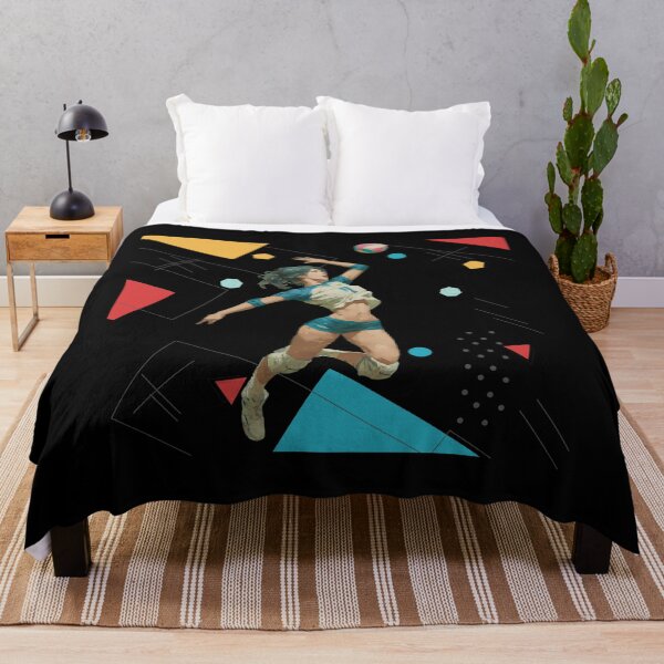 Item preview, Volleyball Opposite Hitter Powerful Spiker on Bold Geometric Pattern designed and sold by daila70.