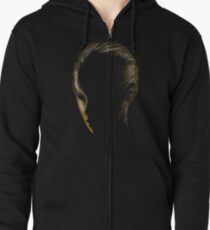 Backlight Zipped Hoodie