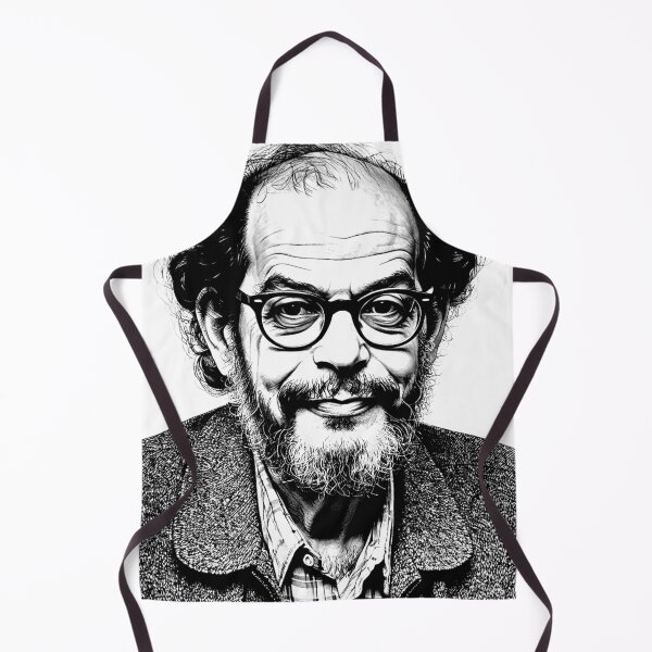 Item preview, Allen Ginsberg Beat Generation Poet Sixties Original Artwork designed and sold by KALEIDOSCOPE UK.